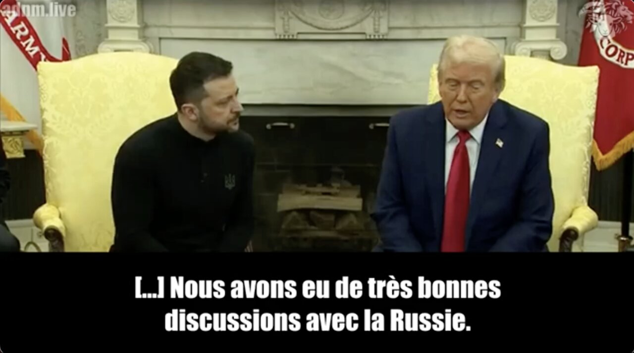 Voici La Partie La Plus Importante De La Visite De ZELENSKY Au Bureau Ovale