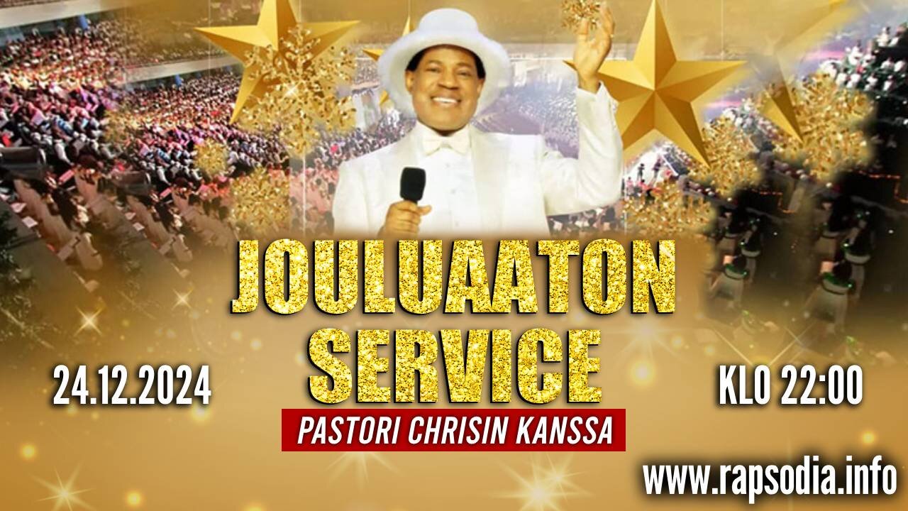 Jouluaaton service 2024 Pastori Chrisin kanssa