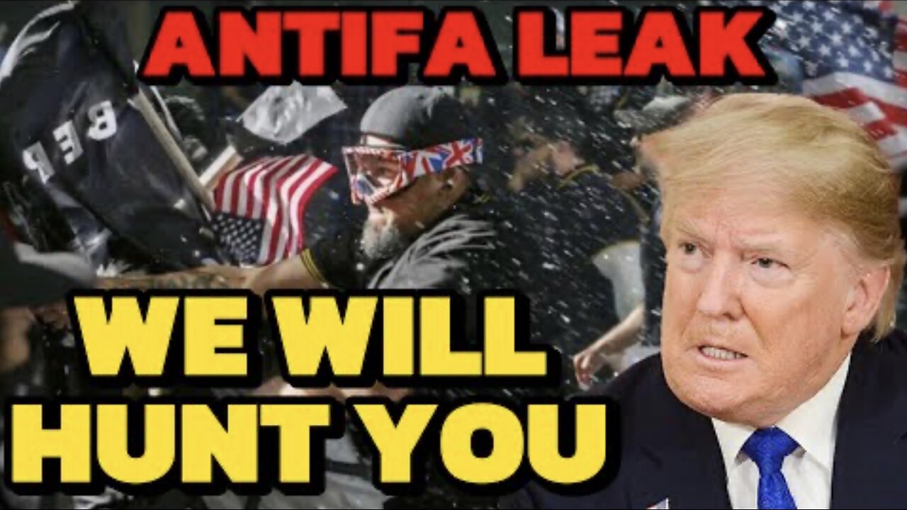 Trump's Secret ANTIFA Takedown Plan EXPOSED!!