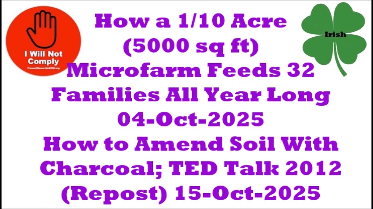 Microfarming + Biochar 15-Oct-2025