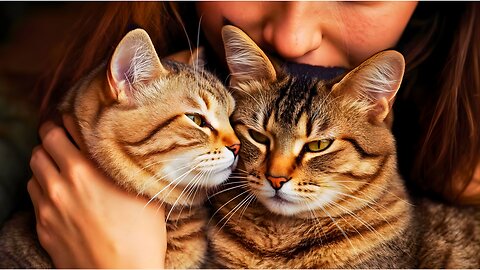 Emotional Cats Loving Owners Compilation | Heartwarming Pet Moments