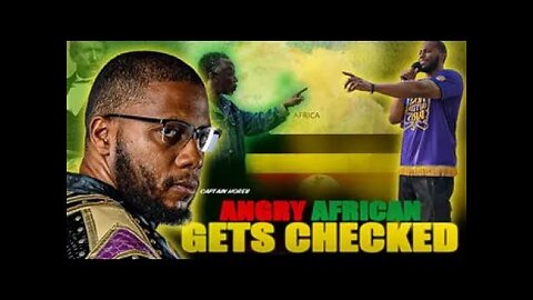 Angry African Gets Checked!!!