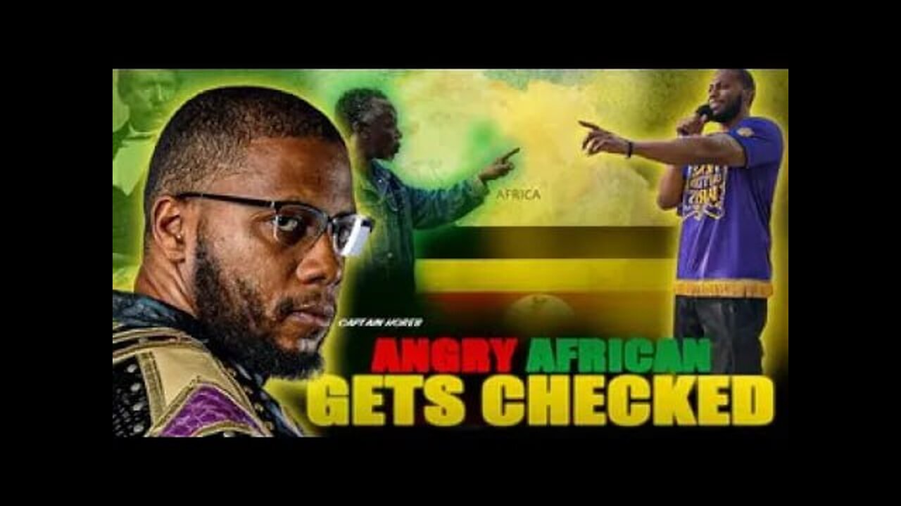 Angry African Gets Checked!!!