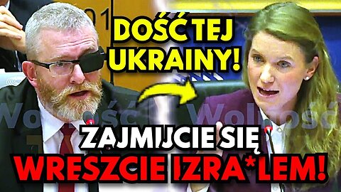 βRAUN WYWOŁAŁ ZADYMĘ W UE! PO MISTROWSKU ZAORAŁ UNIJNĄ KOMISARZ I W0JENNYCH P0DŻEGACZY!