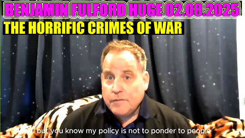 THE MOST MASSIVE ATTACK IN THE WOLRD HISTORY : BENJAMIN FULFORD UPDATE 02.08.2025