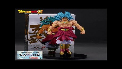 20cm Dragon Ball Anime Figure Broli Super Figma Toys DBZ Super Action Review