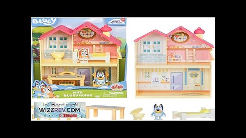 Bluey Mini Home Playset Compact House Playset with Carry Handle Review