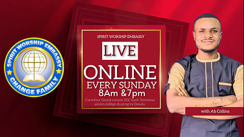 Atmosphere of worship with spirit tv channel