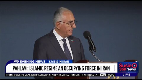 Crown Prince of Iran Says He Is Ready to Lead the Country Through a Transition