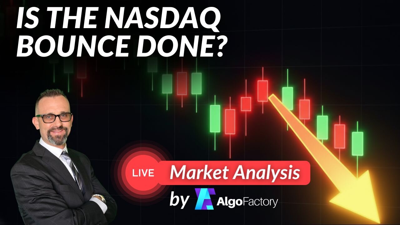 $NASDAQ Testing Lows Again? Live Trading 7/23/2026