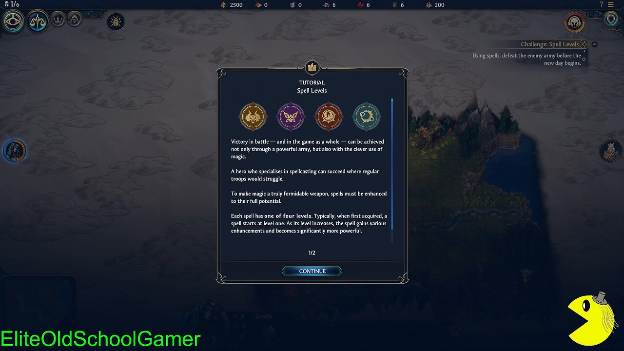 Heroes of Might and Magic Demo - Tutorial - Spell Levels - November 2025