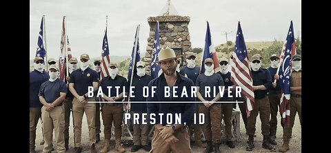 Patriot Front - Battle of Bear River, Idaho Demonstration