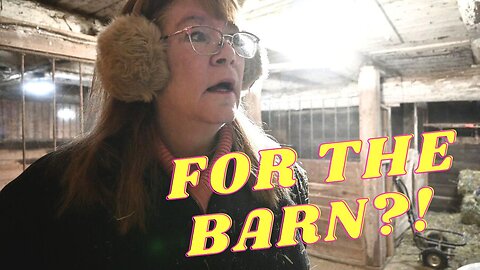 SAM Bought ME Something AMAZING For The BARN!