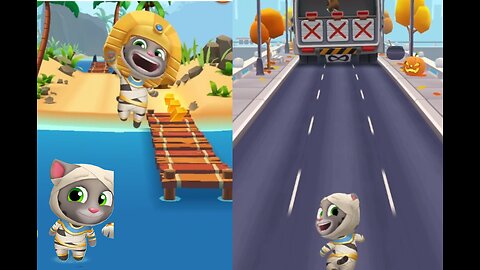 Talking Tom Gold Run Gameplay | 9 Minutes of Endless Running Fun! 🏃💰