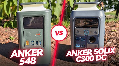 Anker 548 vs. SOLIX C300 DC - The Battery Lantern Showdown