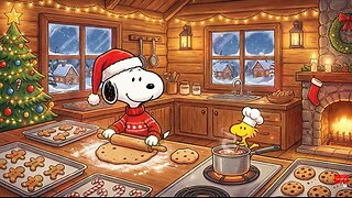 Christmas Prep with Snoopy and Woodstock Smooth Christmas Jazz to Boost Your Holiday Spirit
