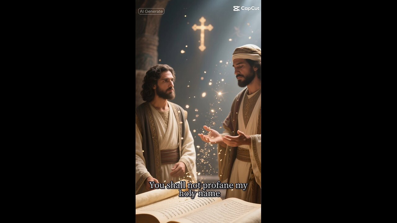 “You shall not profane my holy name.” — Leviticus 22:32 (ESV)