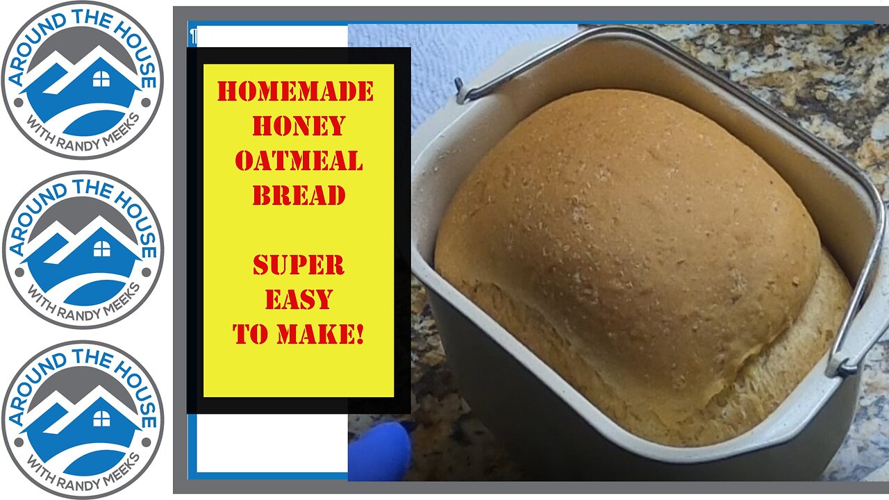 Homemade Honey Oatmeal Bread with Captions KBS Bread Machine