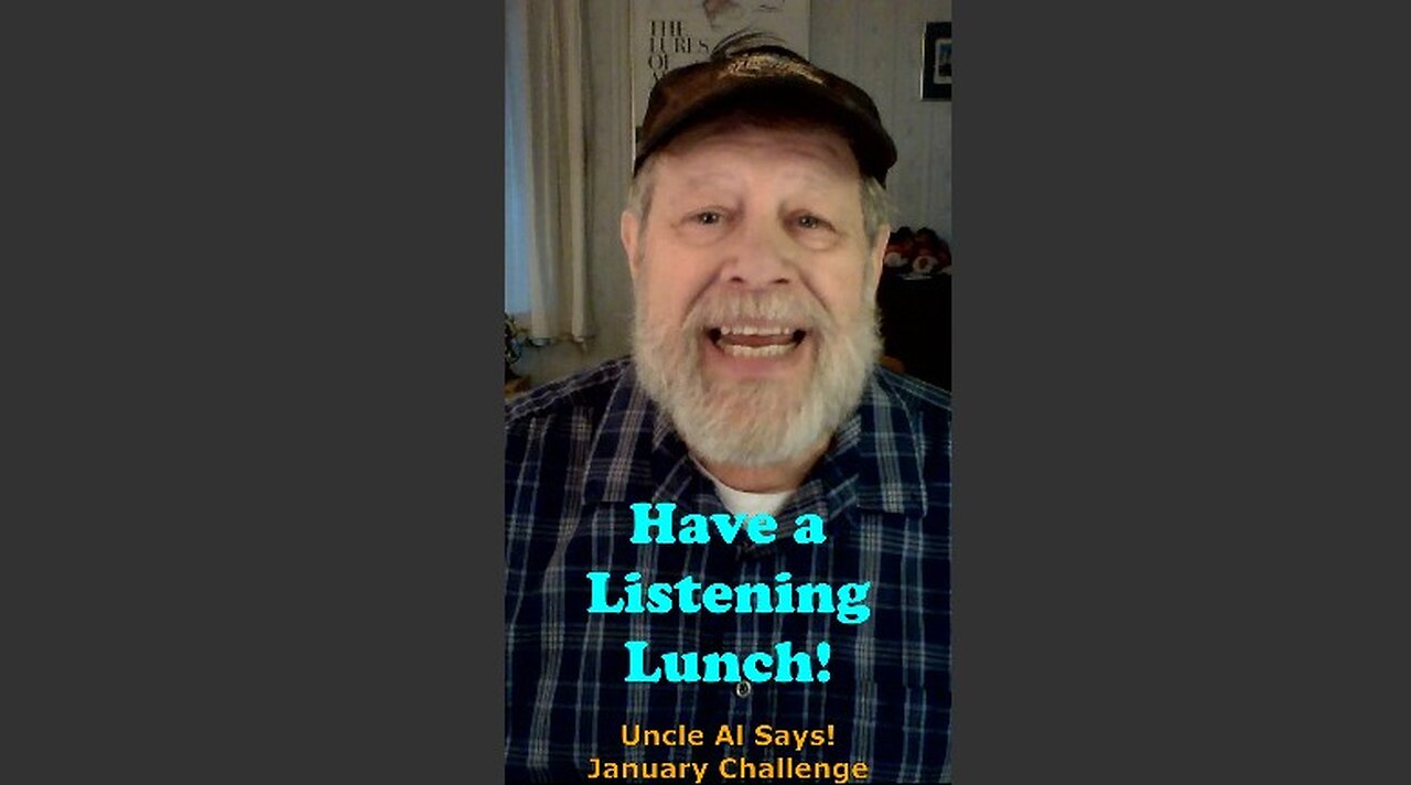 Listening Lunch is YOUR January Challenge