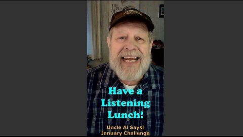 Listening Lunch is YOUR January Challenge