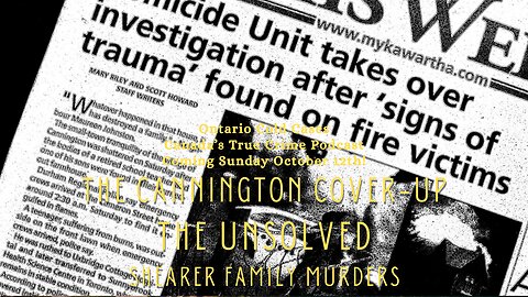 Shadows of Cannington - The Shearer Family Murders