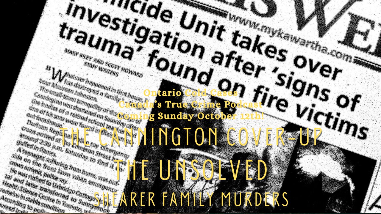 Shadows of Cannington - The Shearer Family Murders