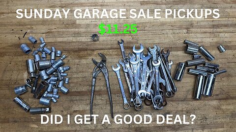 Sunday Garage Sale & Flea Market Pickups | September 29th 2024 | Did I Get A Good Deal?