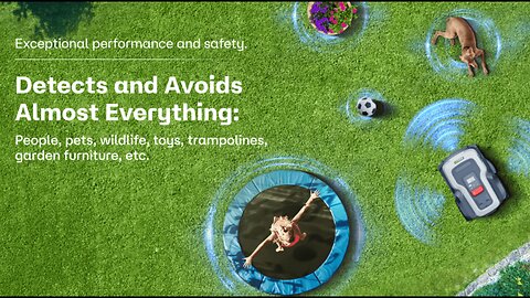 T1200Pro Robot Lawn Mower Wire Free
