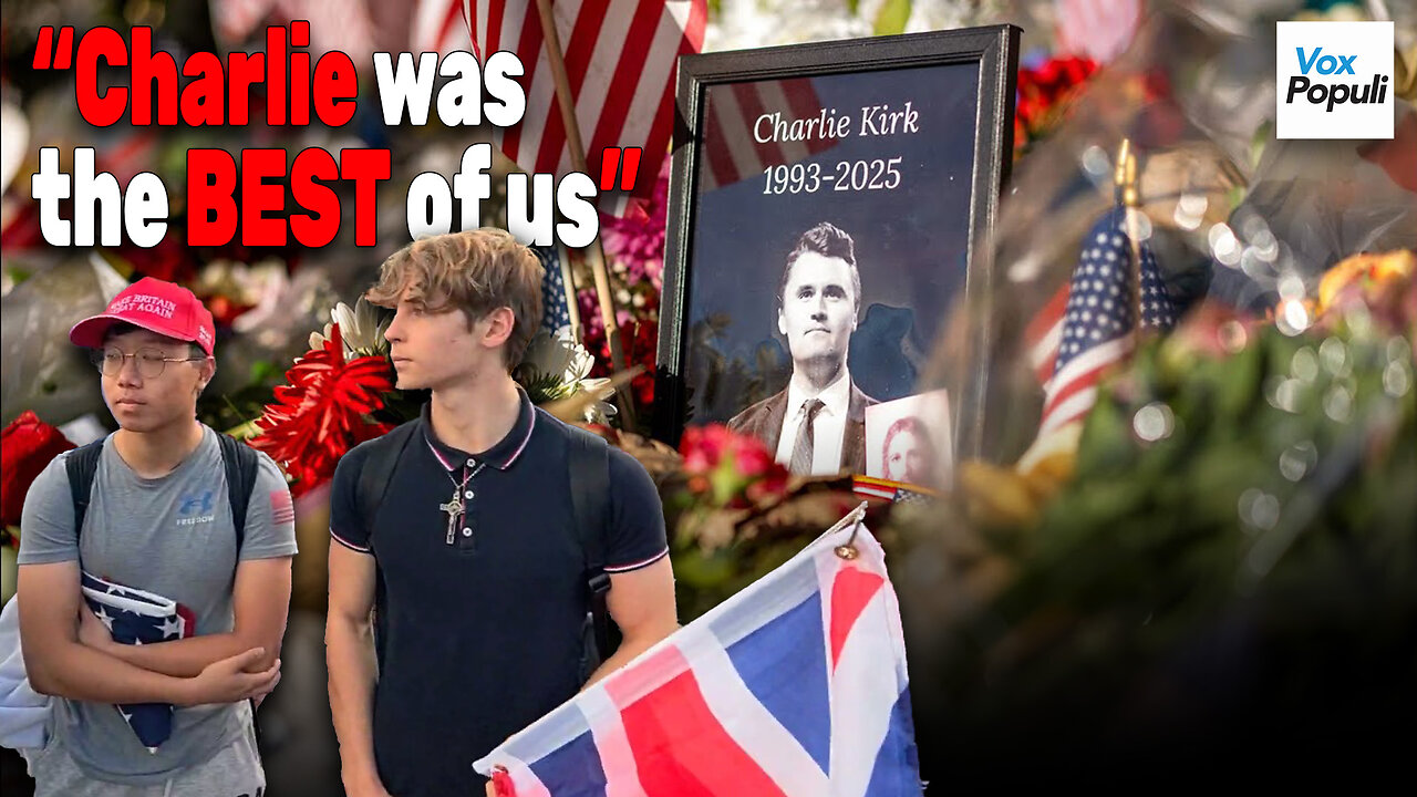 London MEMORIAL for CHARLIE KIRK Held by Turning Point UK