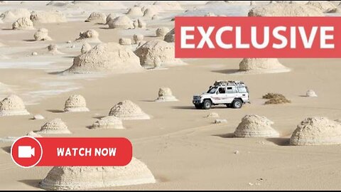 The White Desert in Egypt's Western Desert