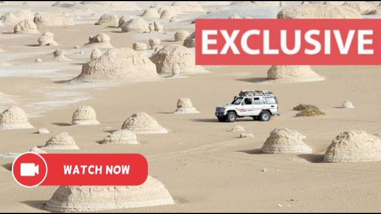 The White Desert in Egypt's Western Desert
