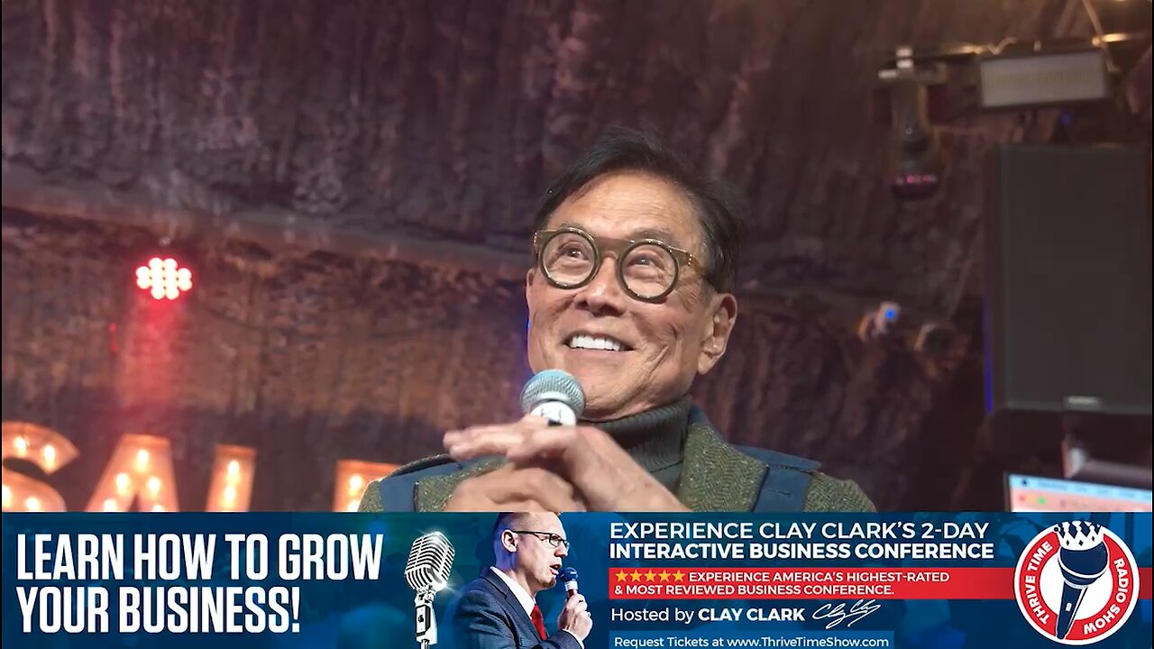 Robert Kiyosaki | FULL SPEECH | Kiyosaki Joins Eric Trump At Clay Clark's Business Workshop + Cashflow Quadrant 101, Why He Buys Gold, How to Escape the Rat Race, the Mindset You Need to Succeed & More