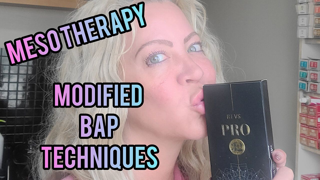 Mesotherapy with REV Pro 32 similar to Profhilo. Modified Bio Aesthetic Points (BAP)technique 💗