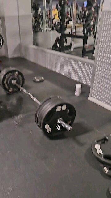 11 reps 180kg deadlift pb!