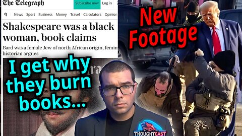 Shakespeare was a black woman. Left media uses AI to lie. Rumble SHORTS incoming... TC 1/27/26