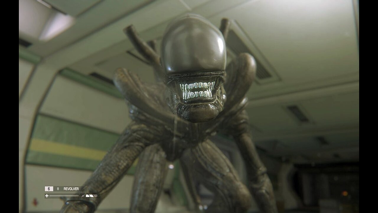 ALIEN ISOLATION GLITCH MOMENT.