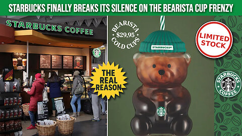 Starbucks Spills the Beans on the Bearista Frenzy — Fans May Be Shocked! ☕🐻