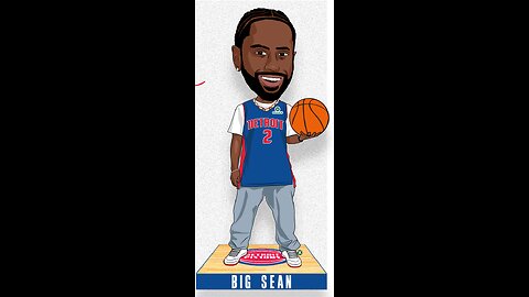 Detroit Pistons Big Sean Bobblehead Giveaway