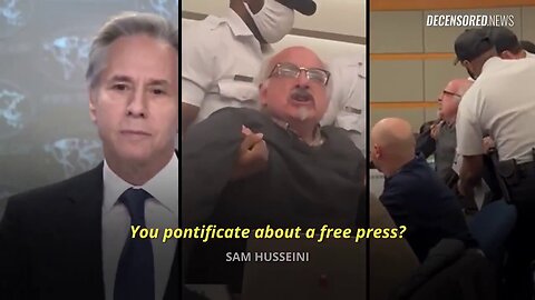 Sam Husseini Calls Out The State Dept.