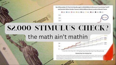 $2,000 Stimulus Check?
