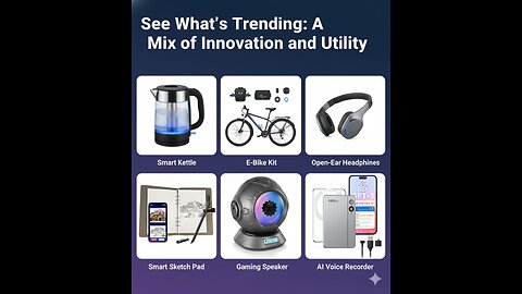 🔥 Game-Changing Gadgets: Swim, Ride, Record & Rock! The Ultimate 4-in-1 Tech Upgrade. #gadgetgoals