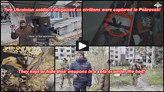 Pokrovsk: Russian forces capture two Ukrainian soldiers disguised as civilians