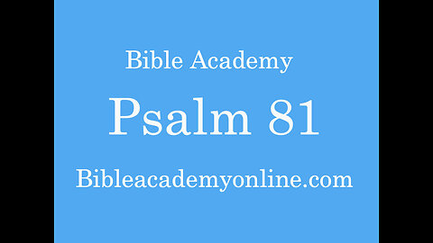 Psalm 81