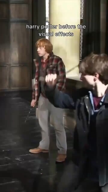 This is what Harry Potter looked like without the graphics.