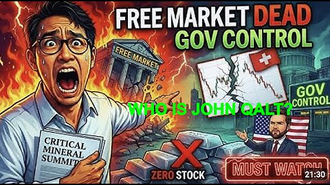 JOHN QALT W/ ASIAN GUY -IT’S RIGGED: THE FREE MARKET IS OVER. GOV CONTROLS PRICE UPWARDS. (ACT NOW)