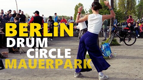 Dancing at the Drum Circle in the Park