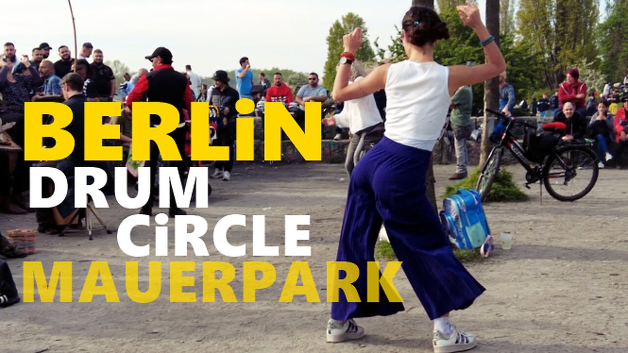 Dancing at the Drum Circle in the Park
