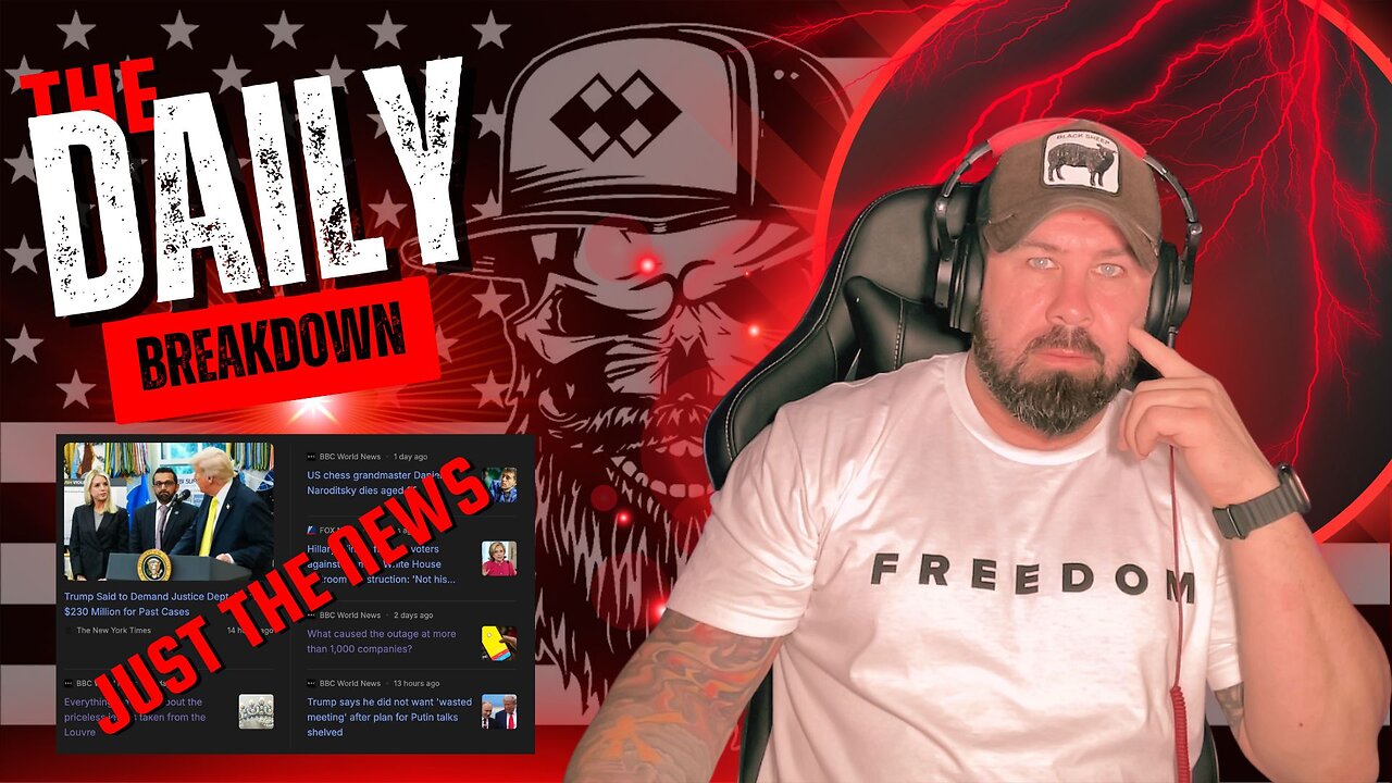 The Daily Breakdown: Just the news!