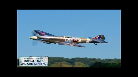 MinimumRC Spitfire MK XVI 400mm Wingspan 5CH Aircraft with Retractable Landing Gear Review