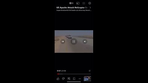 US helicopter escorts Isis